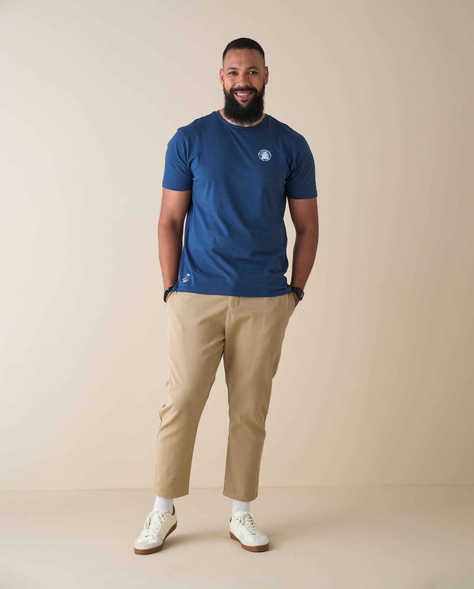 Unisex Crewneck T-Shirt Storm Blue