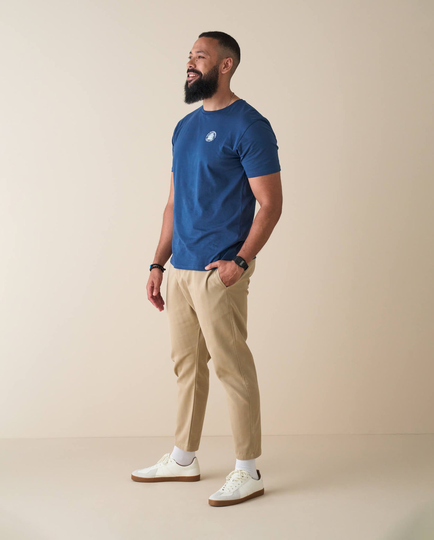 Unisex Crewneck T-Shirt Storm Blue