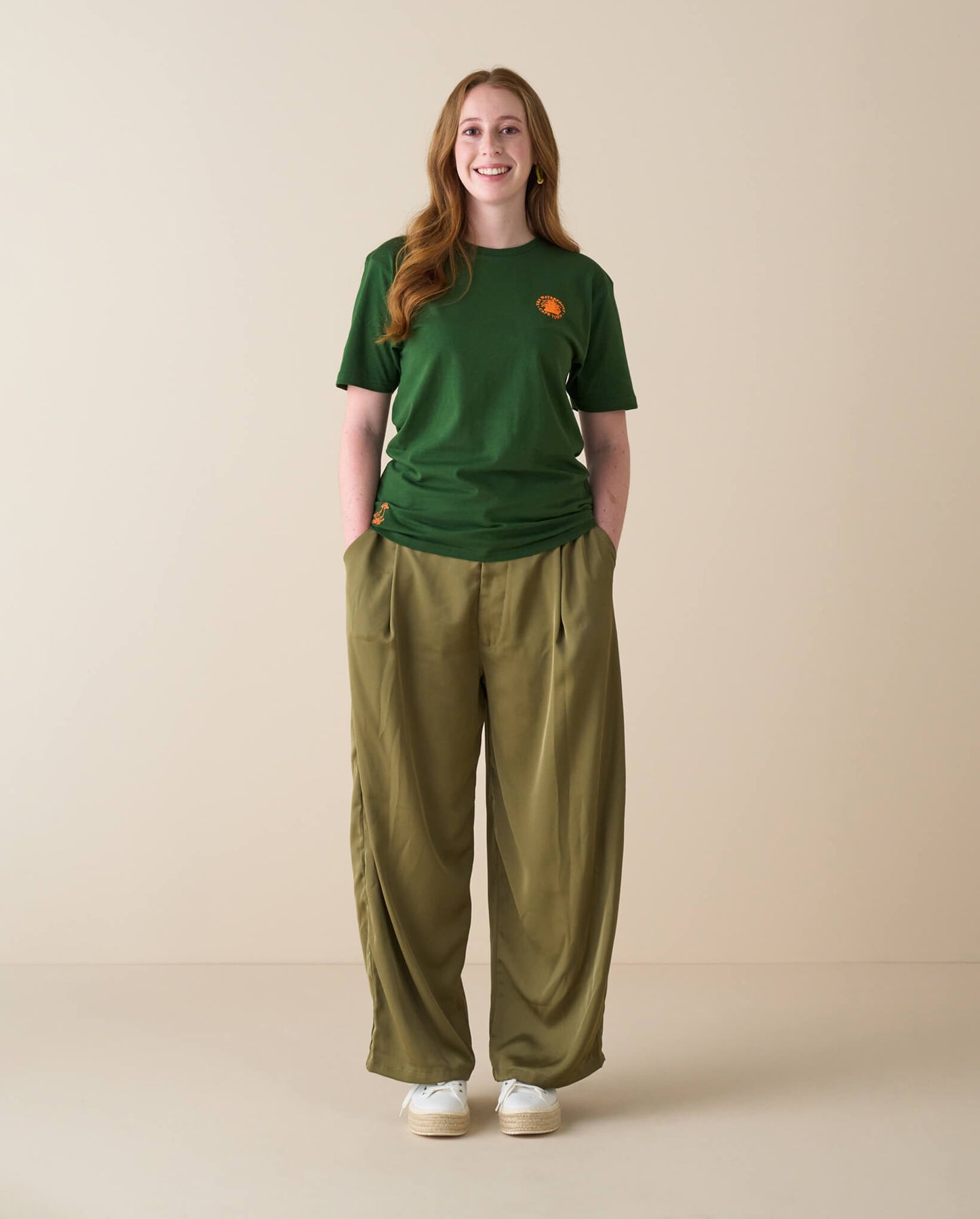 Unisex Crewneck T-Shirt Moss