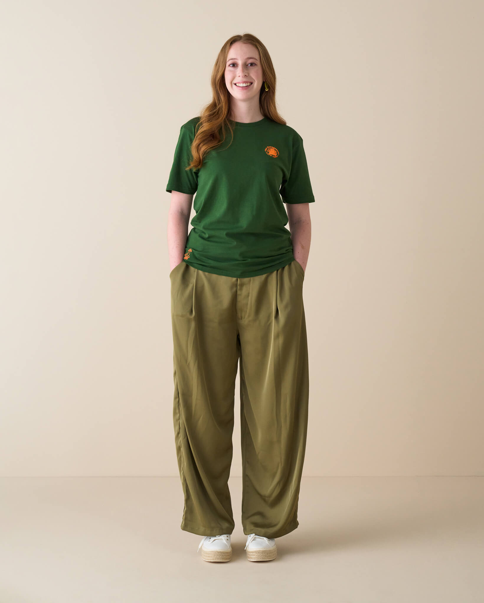 Unisex Crewneck T-Shirt Moss