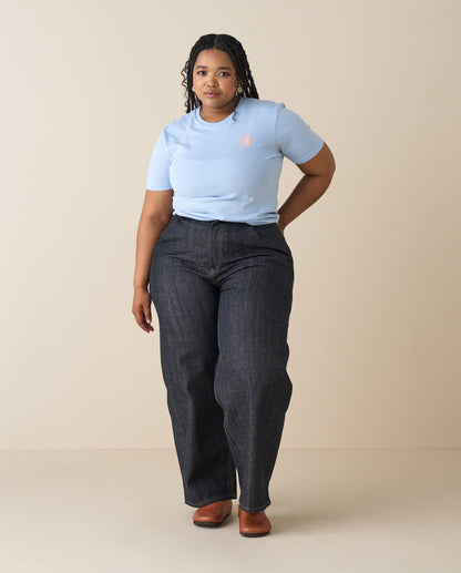 Unisex Crewneck T-Shirt Sky Blue