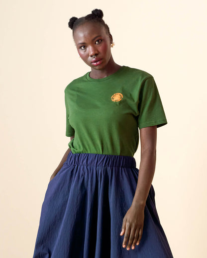 Unisex Crewneck T-Shirt Moss