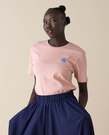 Unisex Crewneck T-Shirt Misty Rose