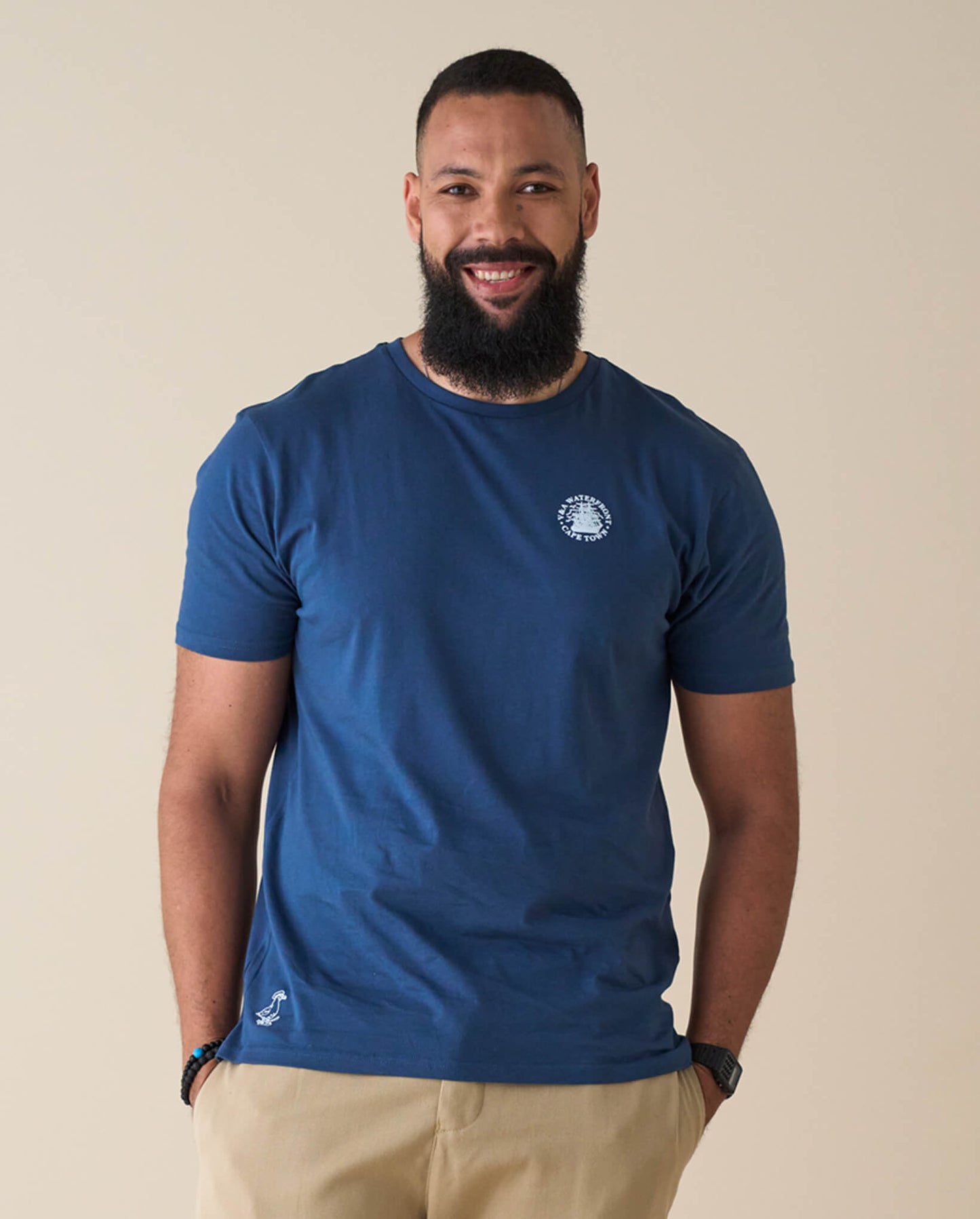 Unisex Crewneck T-Shirt Storm Blue