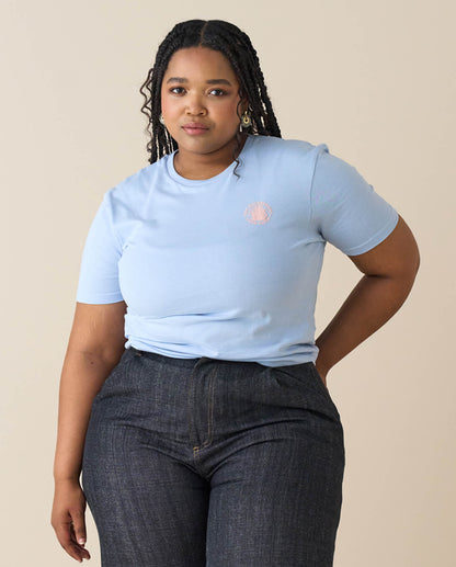 Unisex Crewneck T-Shirt Sky Blue