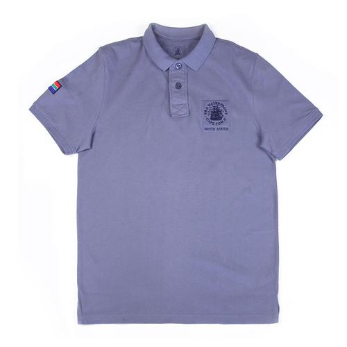 Mens Pique Golfer Airforce Blue